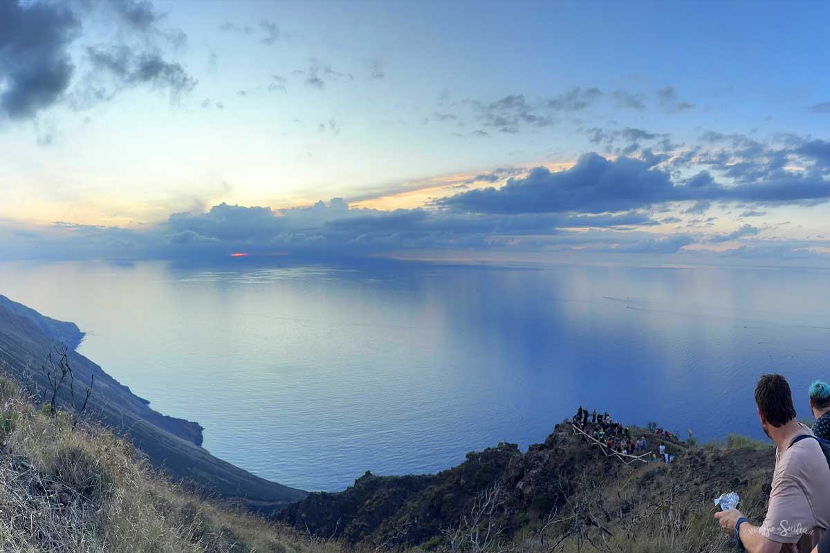 Escursione Stromboli - Tramonto da quota 400metri