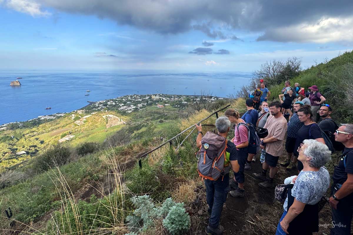 Escursione sul Vulcano Stromboli - Il nostro gruppo